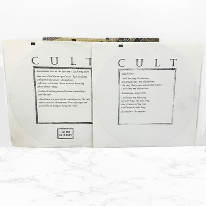 The Cult – Dreamtime + Dreamtime Live At The Lyceum [U.K. VINYL DOUBLE LP] 1984 • Beggars Banquet