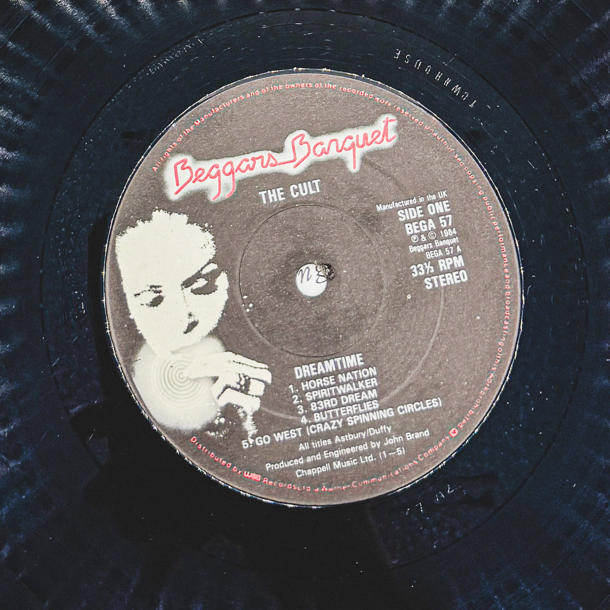 The Cult – Dreamtime + Dreamtime Live At The Lyceum [U.K. VINYL DOUBLE LP] 1984 • Beggars Banquet