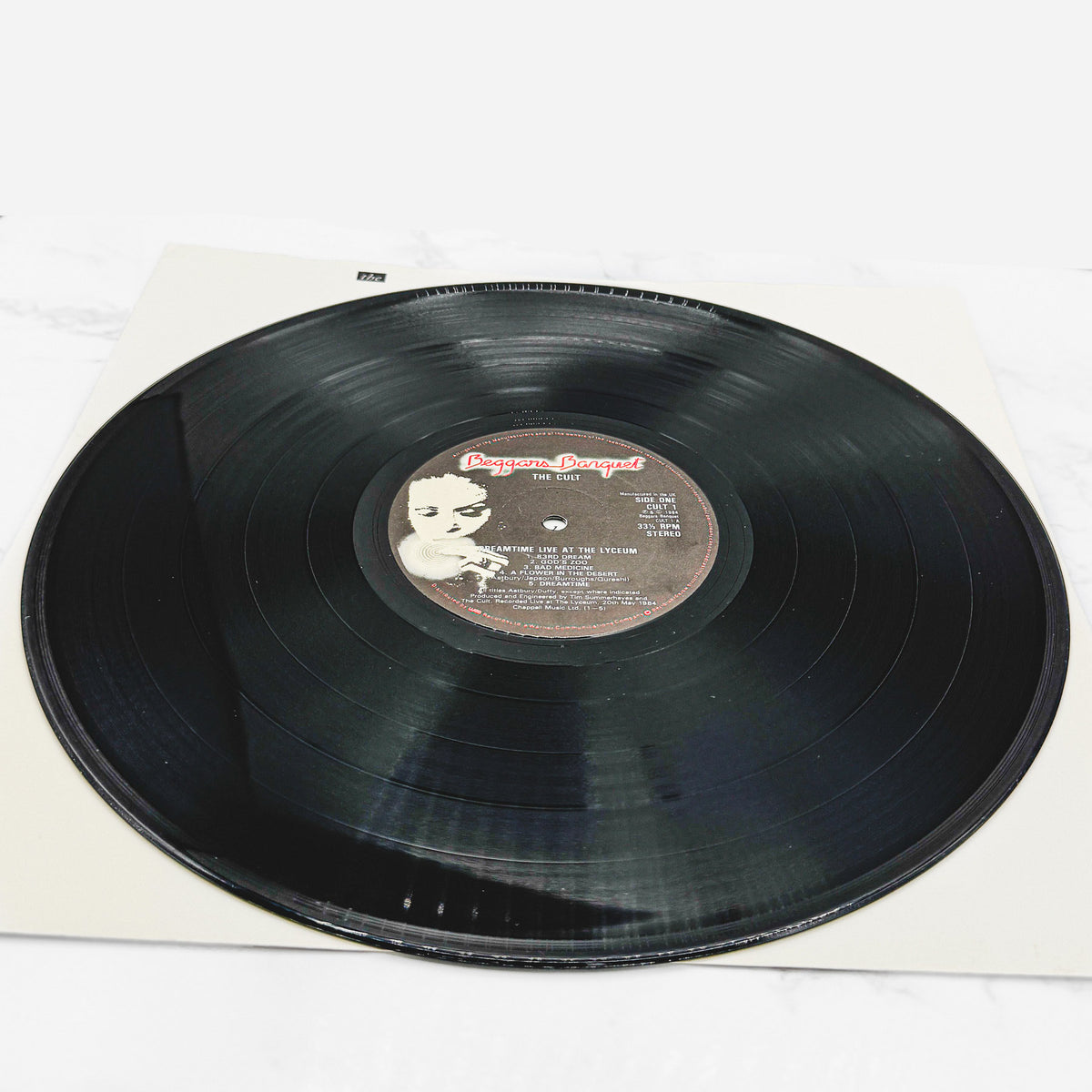 The Cult – Dreamtime + Dreamtime Live At The Lyceum [U.K. VINYL DOUBLE LP] 1984 • Beggars Banquet