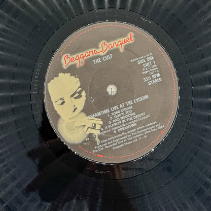 The Cult – Dreamtime + Dreamtime Live At The Lyceum [U.K. VINYL DOUBLE LP] 1984 • Beggars Banquet