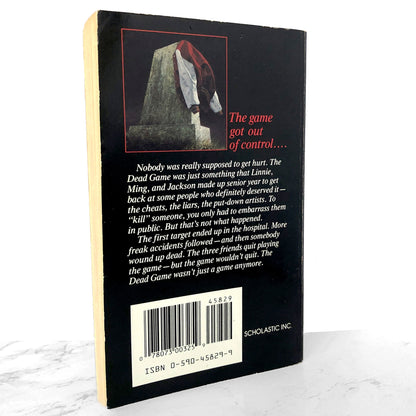 The Dead Game by A. Bates [FIRST EDITION PAPERBACK] 1993 • Point Horror #36