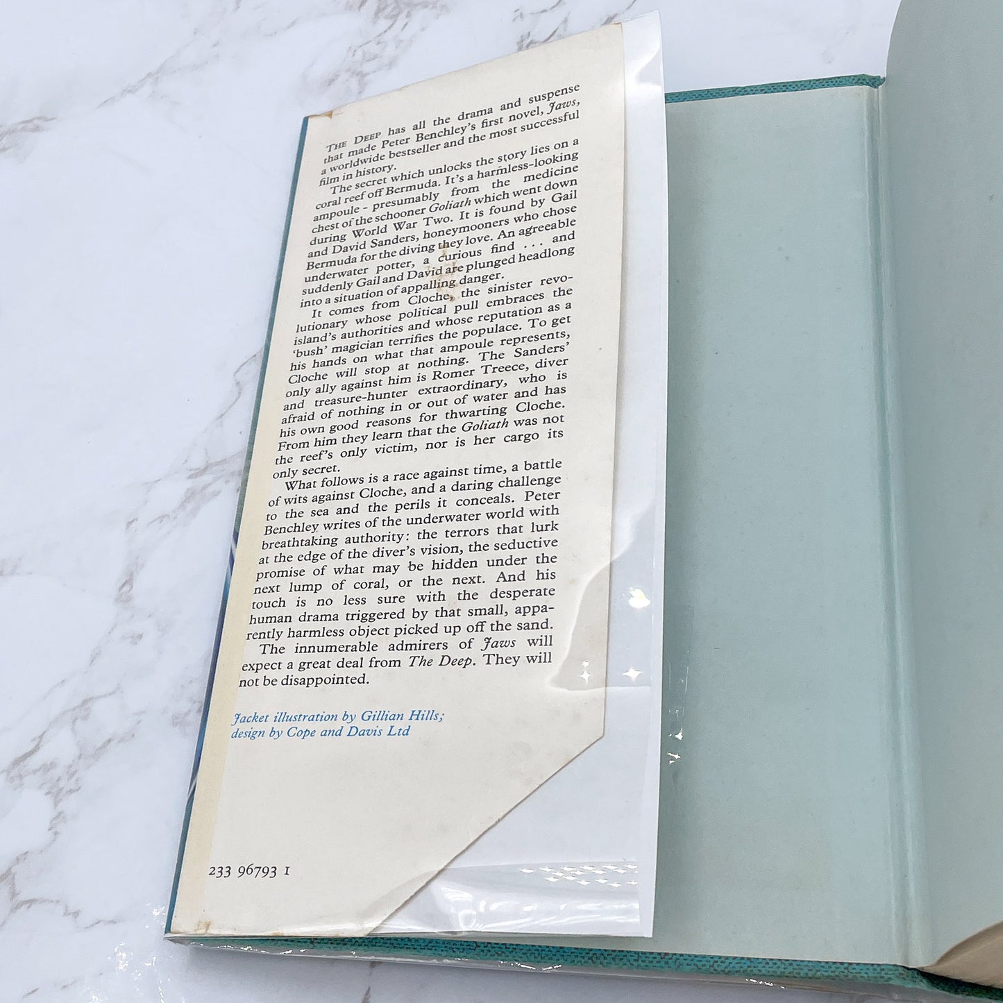 The Deep by Peter Benchley [U.K. FIRST EDITION] 1976 • Andre Deutsch