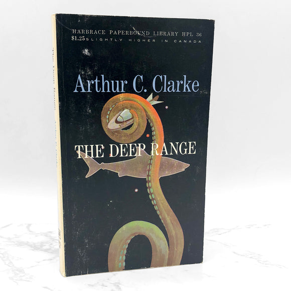 The Deep Range by Arthur C. Clarke [1970 PAPERBACK] • Harbrace
