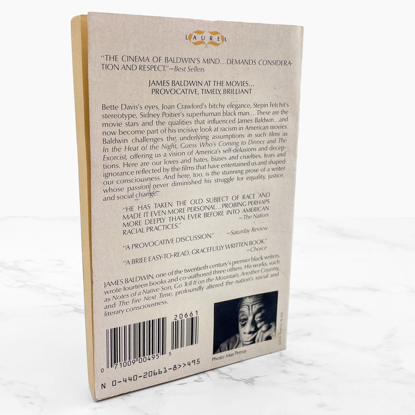 The Devil Finds Work: An Essay by James Baldwin [1990 PAPERBACK] • Dell