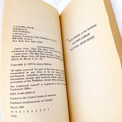 The Devil Finds Work: An Essay by James Baldwin [1990 PAPERBACK] • Dell