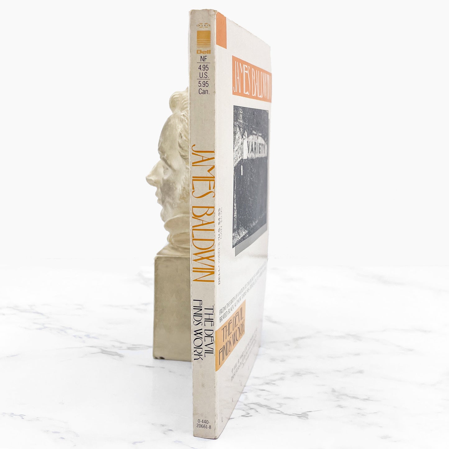 The Devil Finds Work: An Essay by James Baldwin [1990 PAPERBACK] • Dell