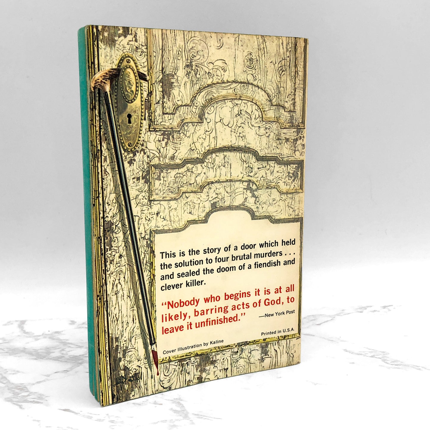 The Door by Mary Roberts Rinehart [1964 PAPERBACK] • Dell Books