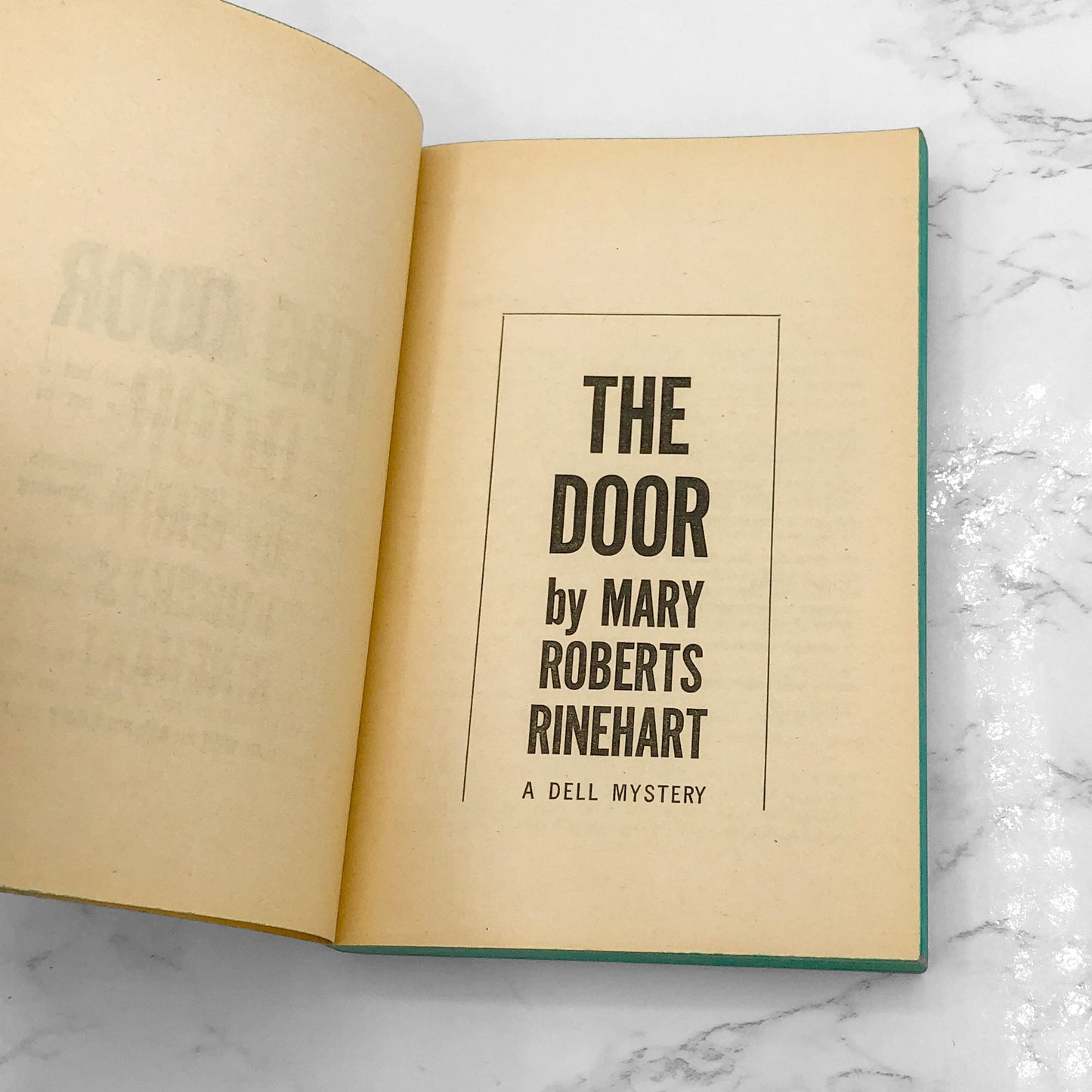 The Door by Mary Roberts Rinehart [1964 PAPERBACK] • Dell Books