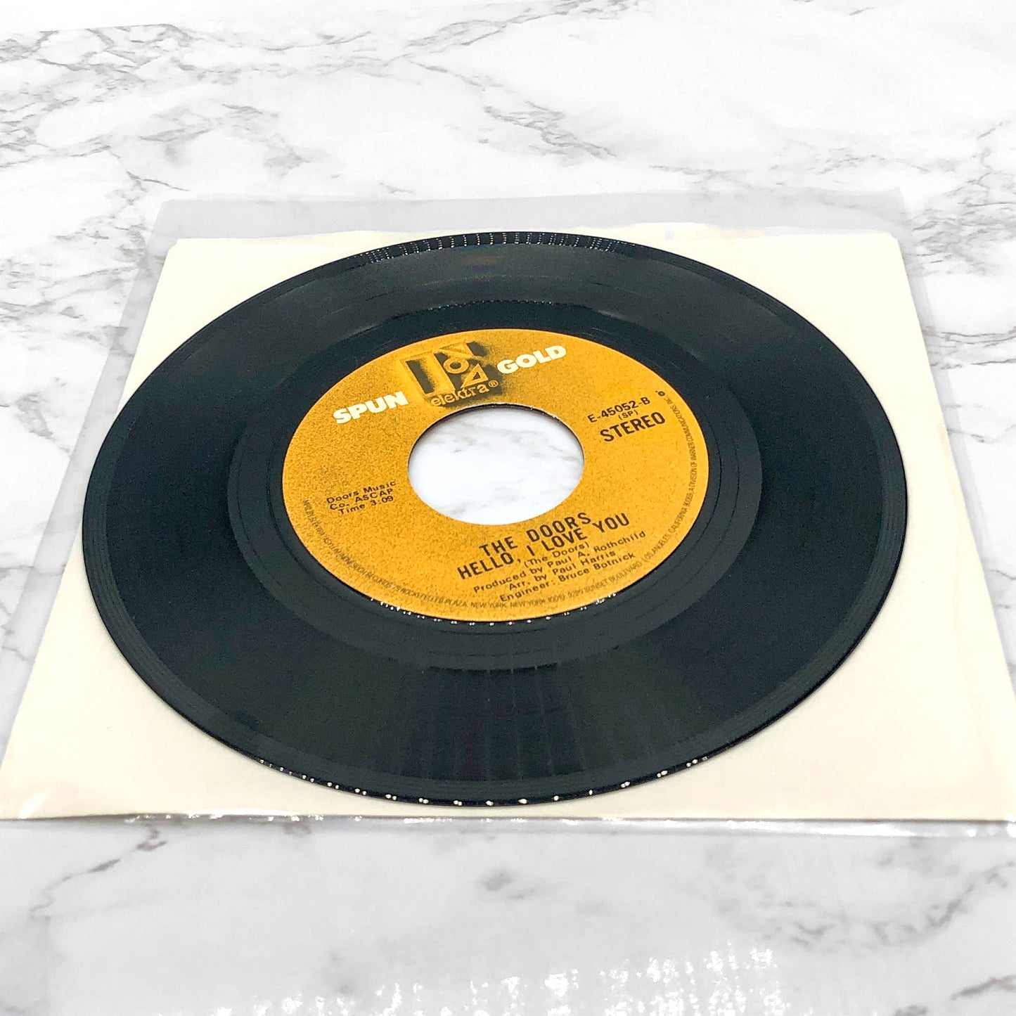 The Doors – Touch Me / Hello, I Love You [7" SINGLE] 1975 • Elektra