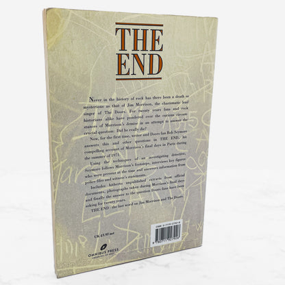 The End: The Death of Jim Morrison by Bob Seymore [FIRST EDITION U.K. PAPERBACK] 1991 • Omnibus 