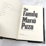 The Family by Mario Puzo & completed by Carol Gino [FIRST EDITION • FIRST PRINTING] 2001 * Regan