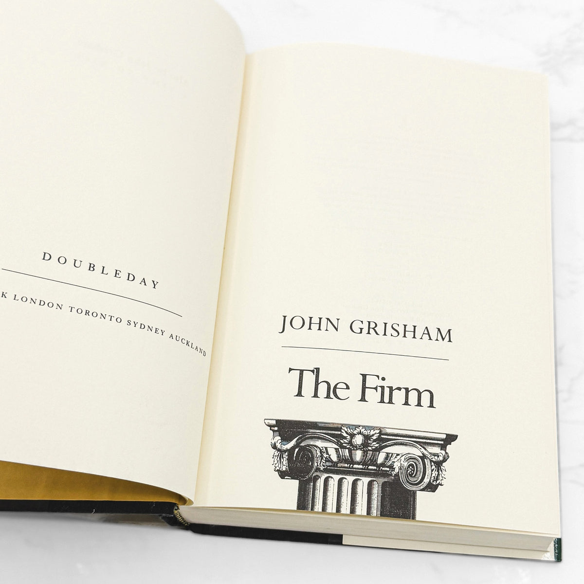 The Firm by John Grisham [FIRST EDITION] 1991 • Doubleday