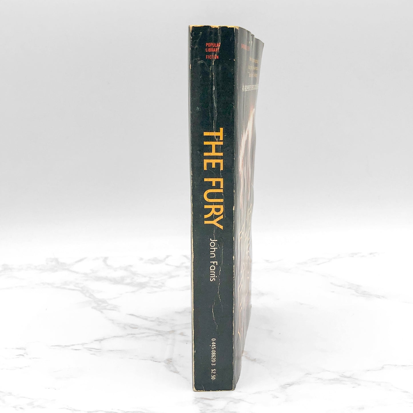 The Fury by John Farris [MOVIE TIE-IN PAPERBACK] 1978 • Popular Library