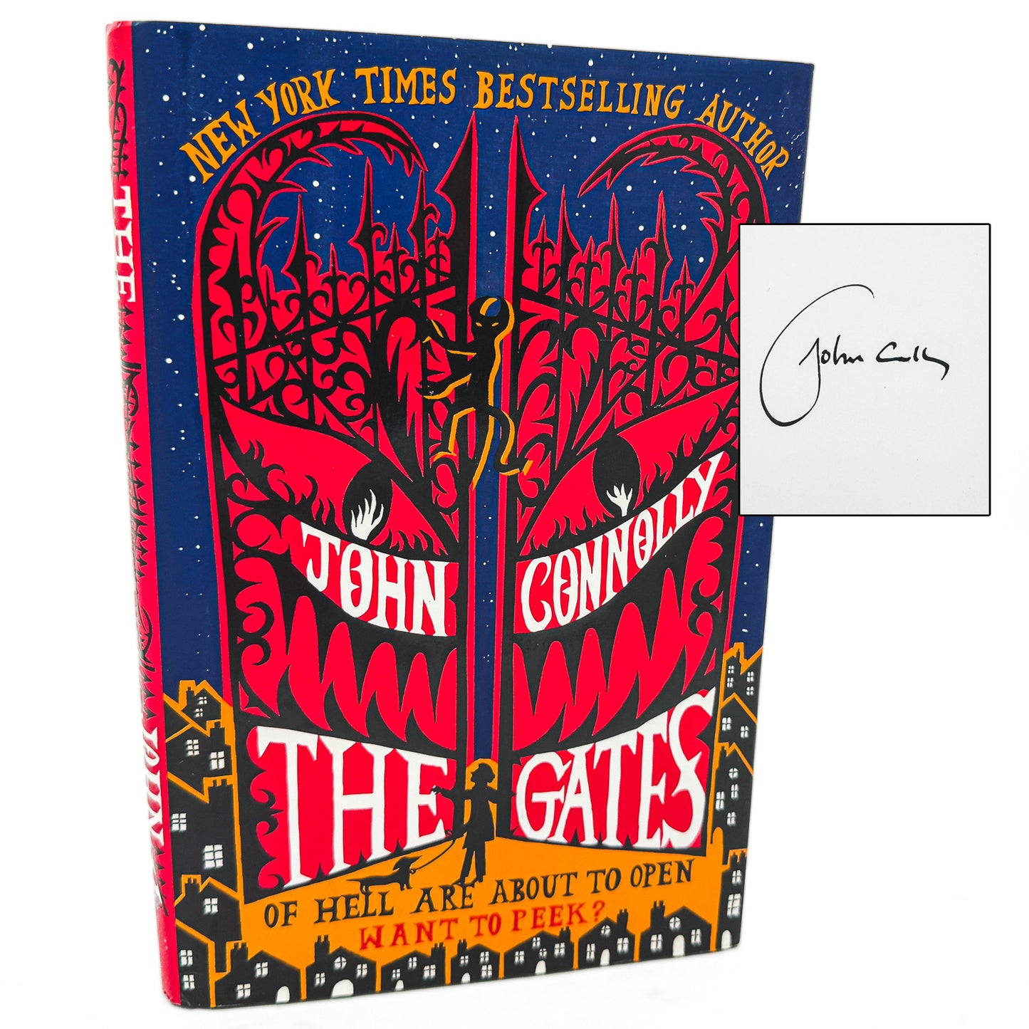 The Gates by John Connolly SIGNED! [FIRST EDITION • FIRST PRINTING] 2009 • Atria