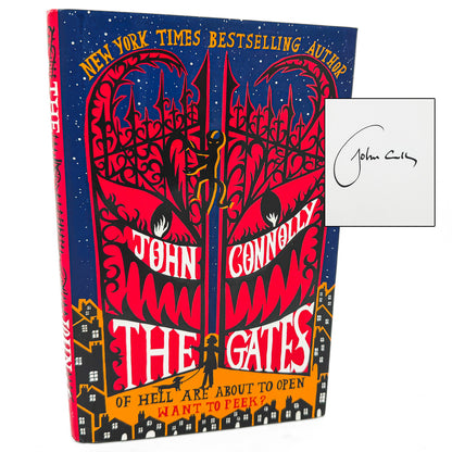 The Gates by John Connolly SIGNED! [FIRST EDITION • FIRST PRINTING] 2009 • Atria