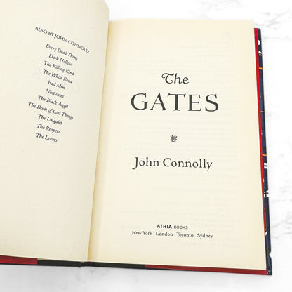The Gates by John Connolly SIGNED! [FIRST EDITION • FIRST PRINTING] 2009 • Atria