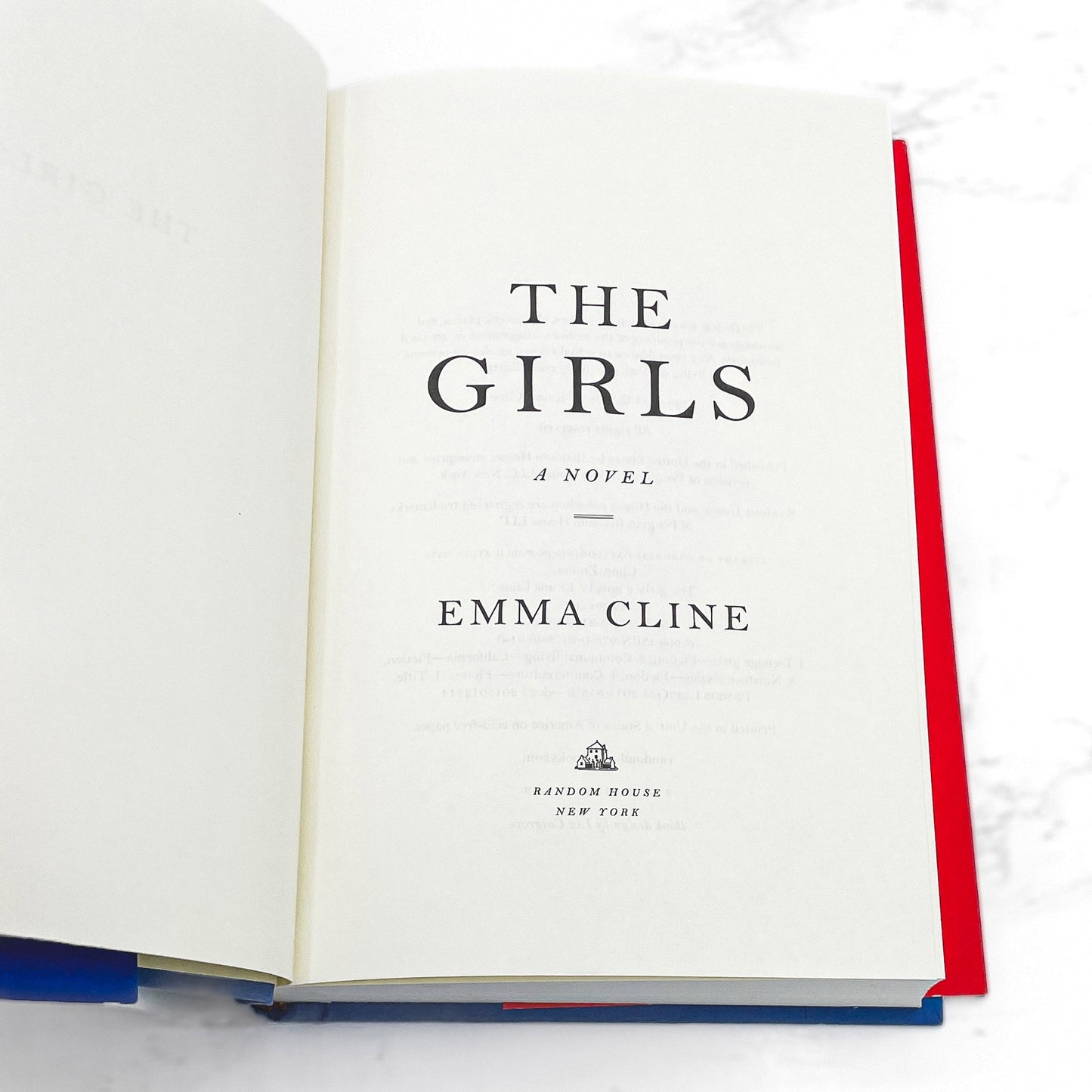 The Girls by Emma Cline [FIRST EDITION] 2016 • Random House