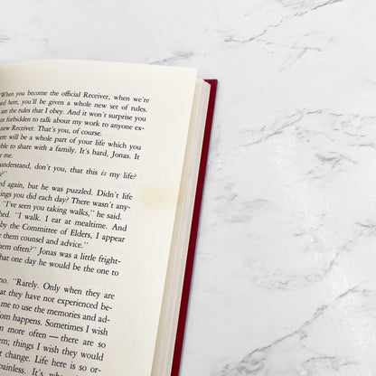 The Giver by Lois Lowry [FIRST EDITION] 1993 • 3rd Printing! • Houghton Mifflin