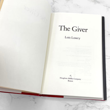 The Giver by Lois Lowry [FIRST EDITION] 1993 • Houghton Mifflin