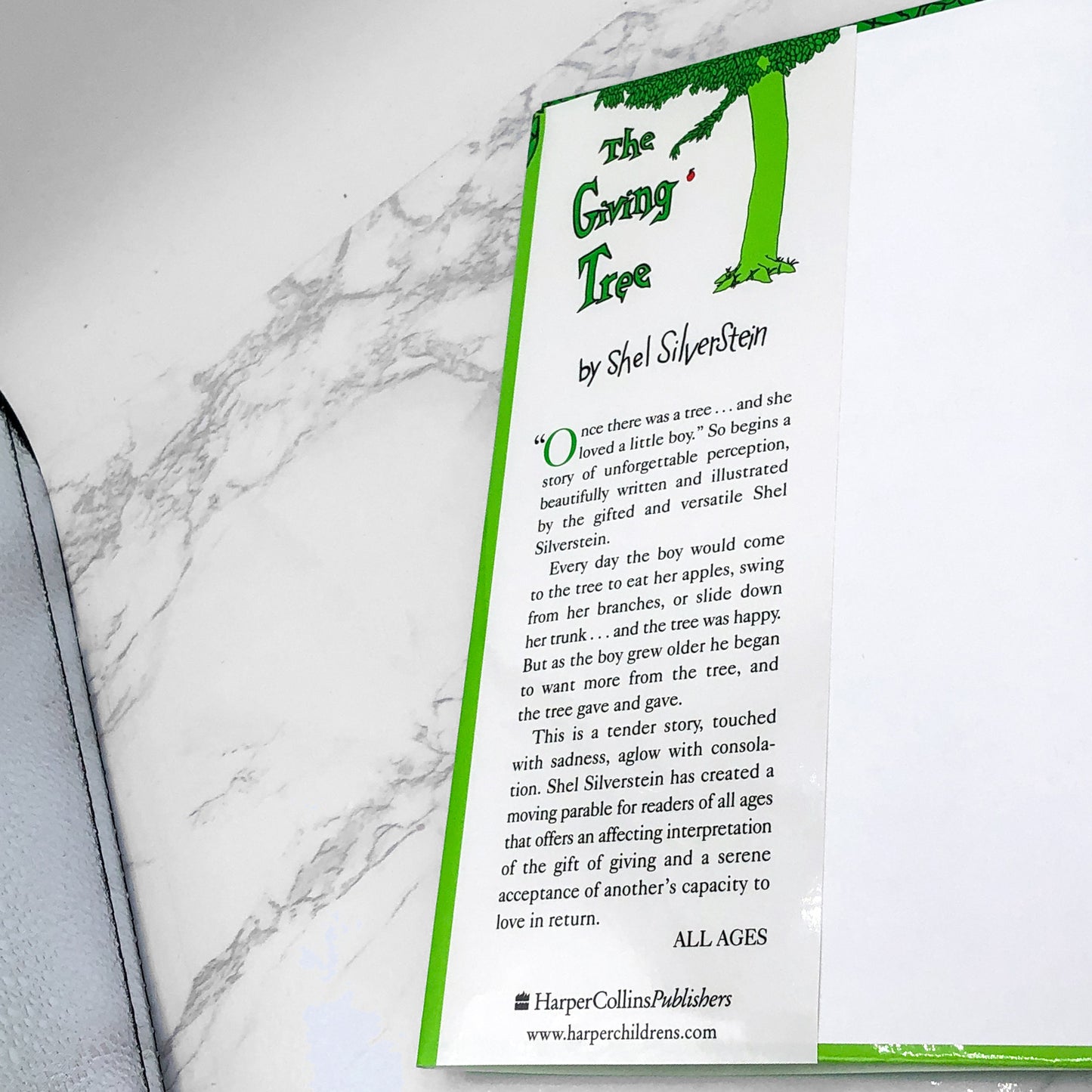 The Giving Tree by Shel Silverstein [FIRST EDITION • 89th PRINTING] • Harper Collins • Mint