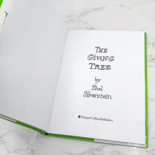 The Giving Tree by Shel Silverstein [FIRST EDITION • 89th PRINTING] • Harper Collins • Mint