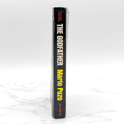 The Godfather by Mario Puzo [FIRST PAPERBACK PRINTING] 1969 • Fawcett Crest
