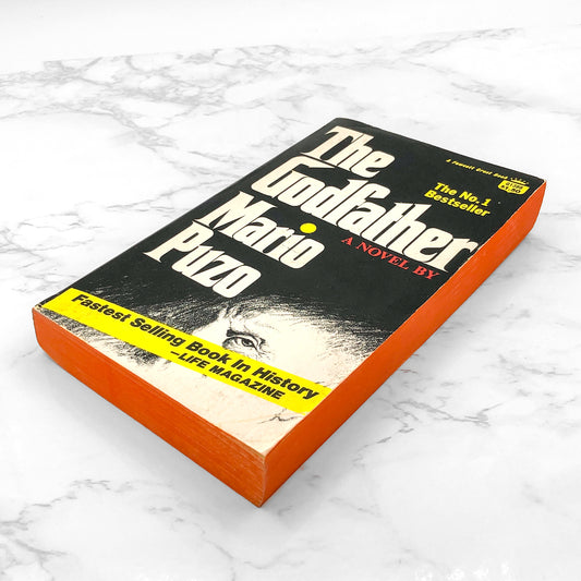 The Godfather by Mario Puzo [FIRST PAPERBACK PRINTING] 1969 • Fawcett Crest