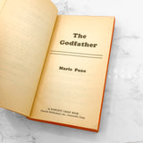 The Godfather by Mario Puzo [FIRST PAPERBACK PRINTING] 1969 • Fawcett Crest
