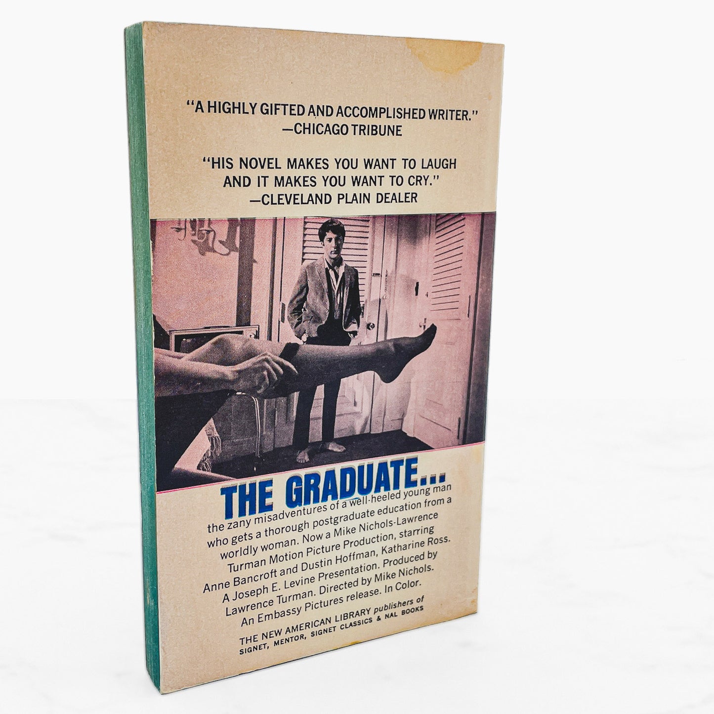 The Graduate by Charles Webb [1967 PAPERBACK] Signet • Movie Tie-in