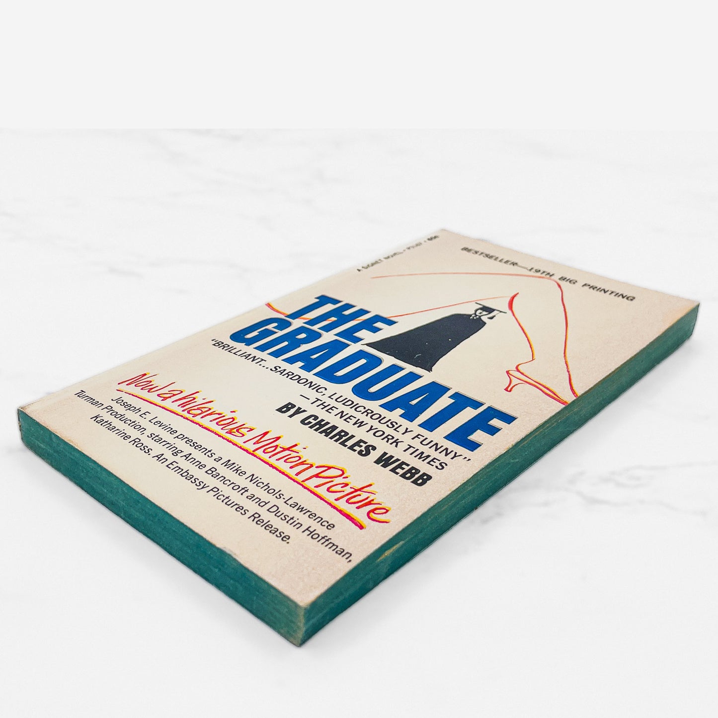 The Graduate by Charles Webb [1967 PAPERBACK] Signet • Movie Tie-in