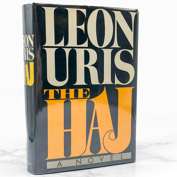 The Haj by Leon Uris [FIRST EDITION • FIRST PRINTING] 1984 • Doubleday