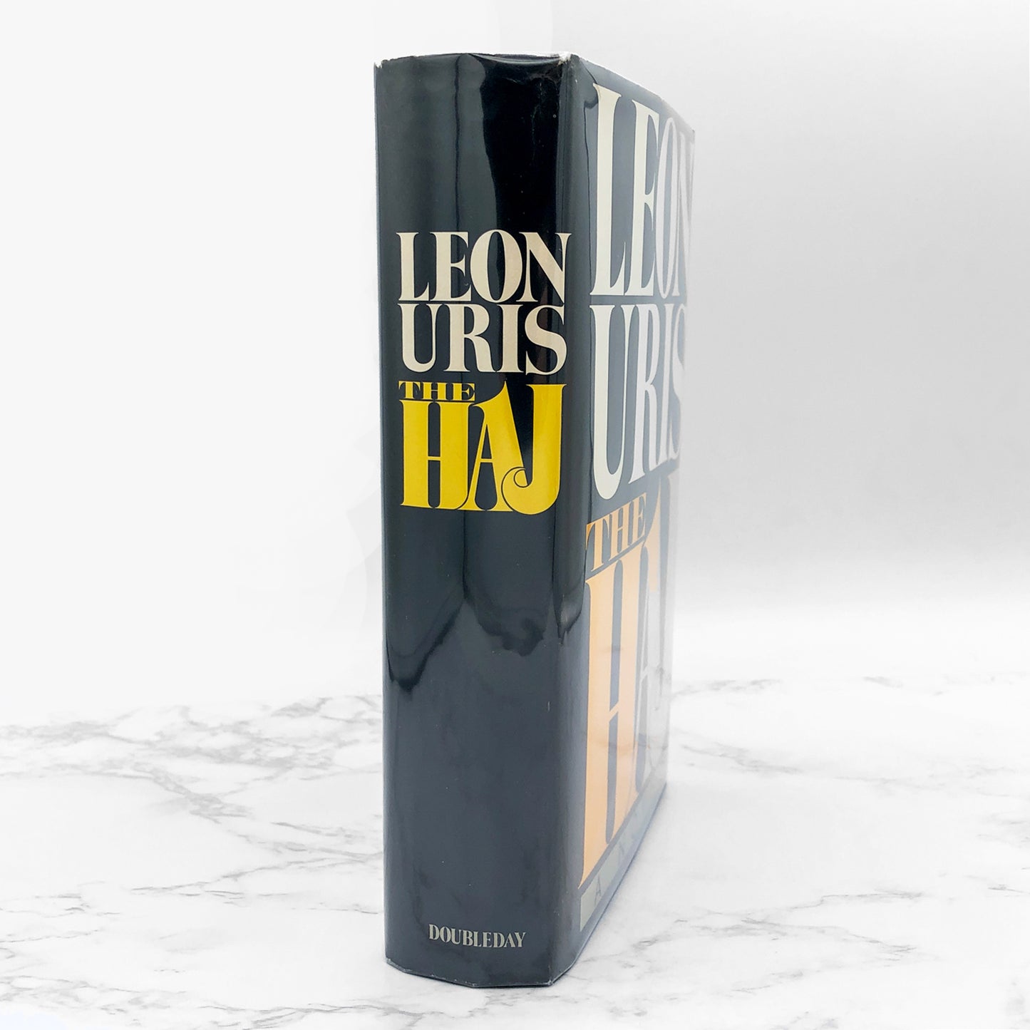 The Haj by Leon Uris [FIRST EDITION • FIRST PRINTING] 1984 • Doubleday