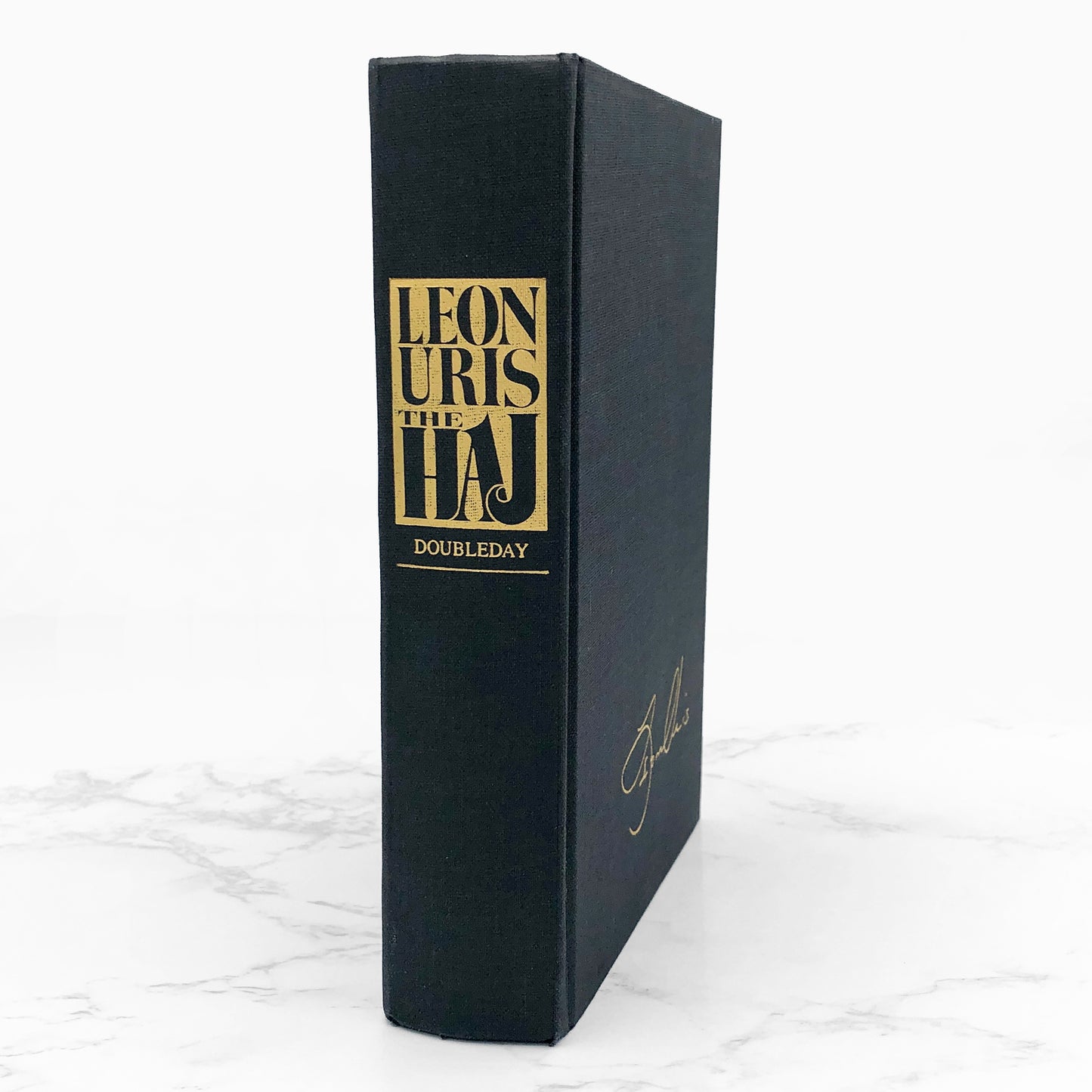 The Haj by Leon Uris [FIRST EDITION • FIRST PRINTING] 1984 • Doubleday