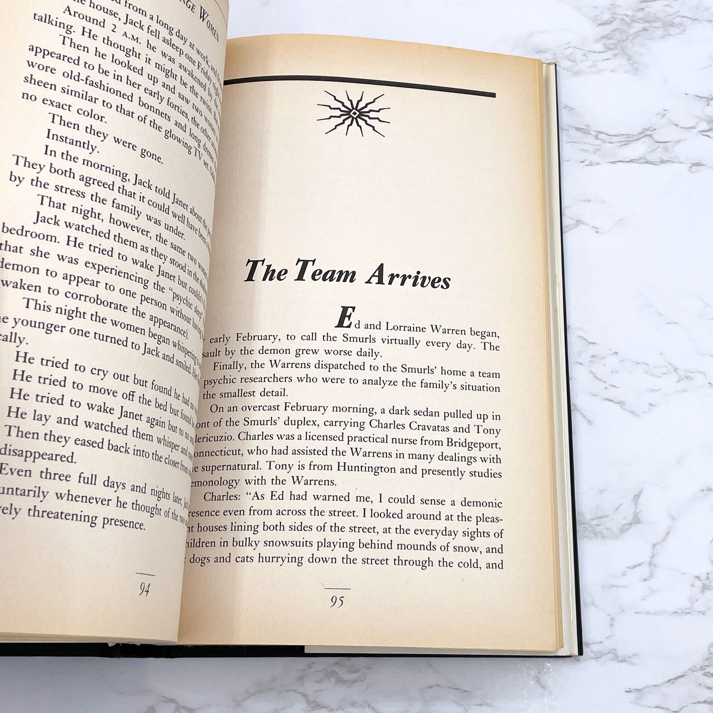 The Haunting aka The Haunted: One Family's Nightmare by Robert Curran with Ed & Lorraine Warren [FIRST U.K. HARDCOVER EDITION] BCE • 1988