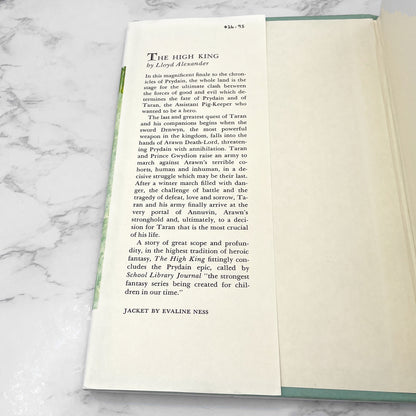 The High King by Lloyd Alexander [FIRST EDITION] 1968 • 20th Printing • Henry Holt & Co.