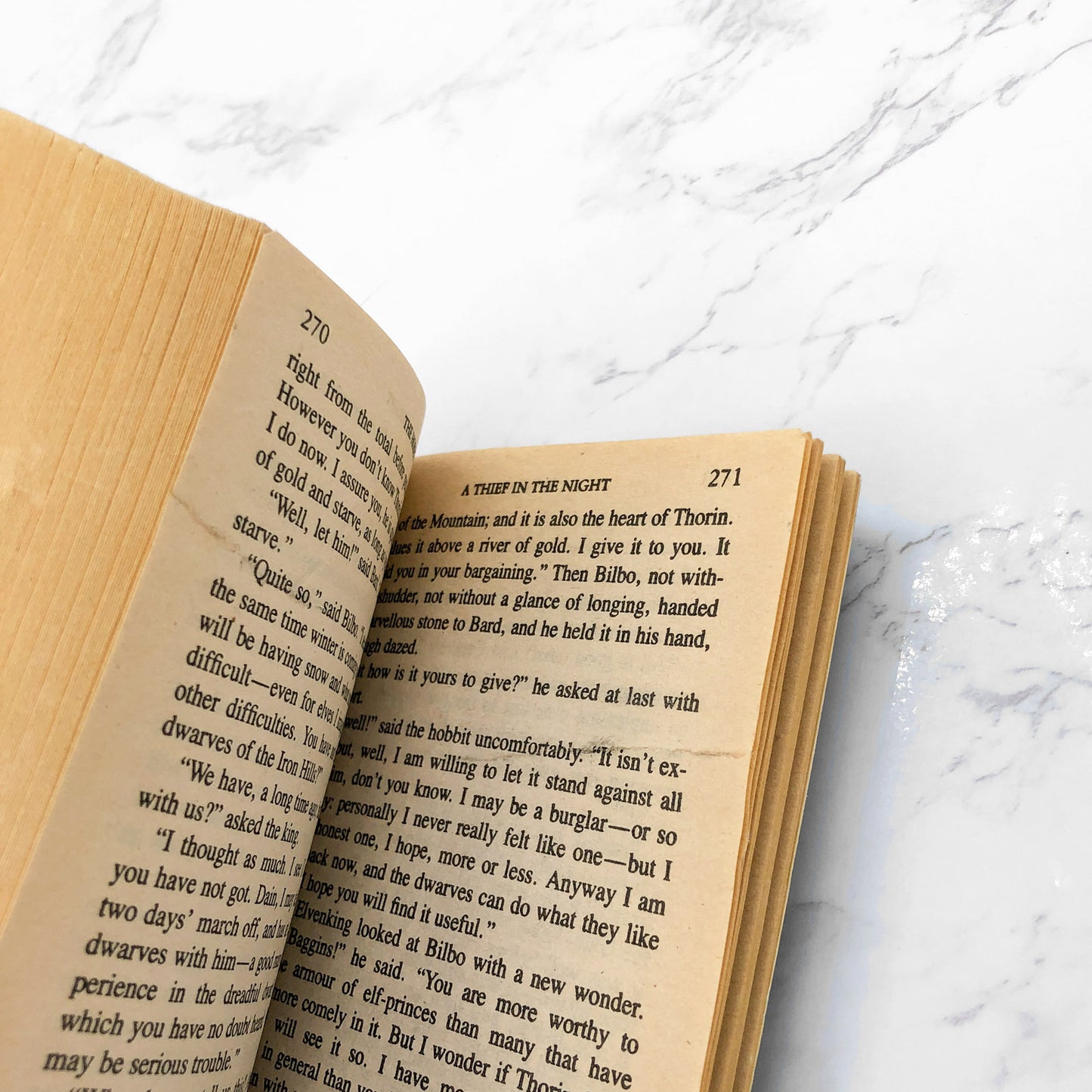 The Hobbit by J.R.R. Tolkien [1982 PAPERBACK] • Revised Edition • Ballantine