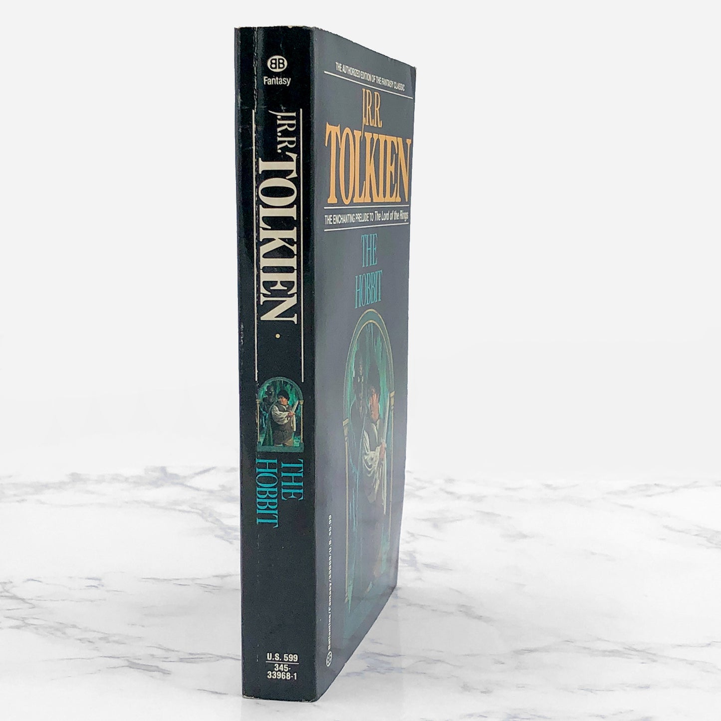 The Hobbit by J.R.R. Tolkien [1982 PAPERBACK] • Revised Edition • Ballantine