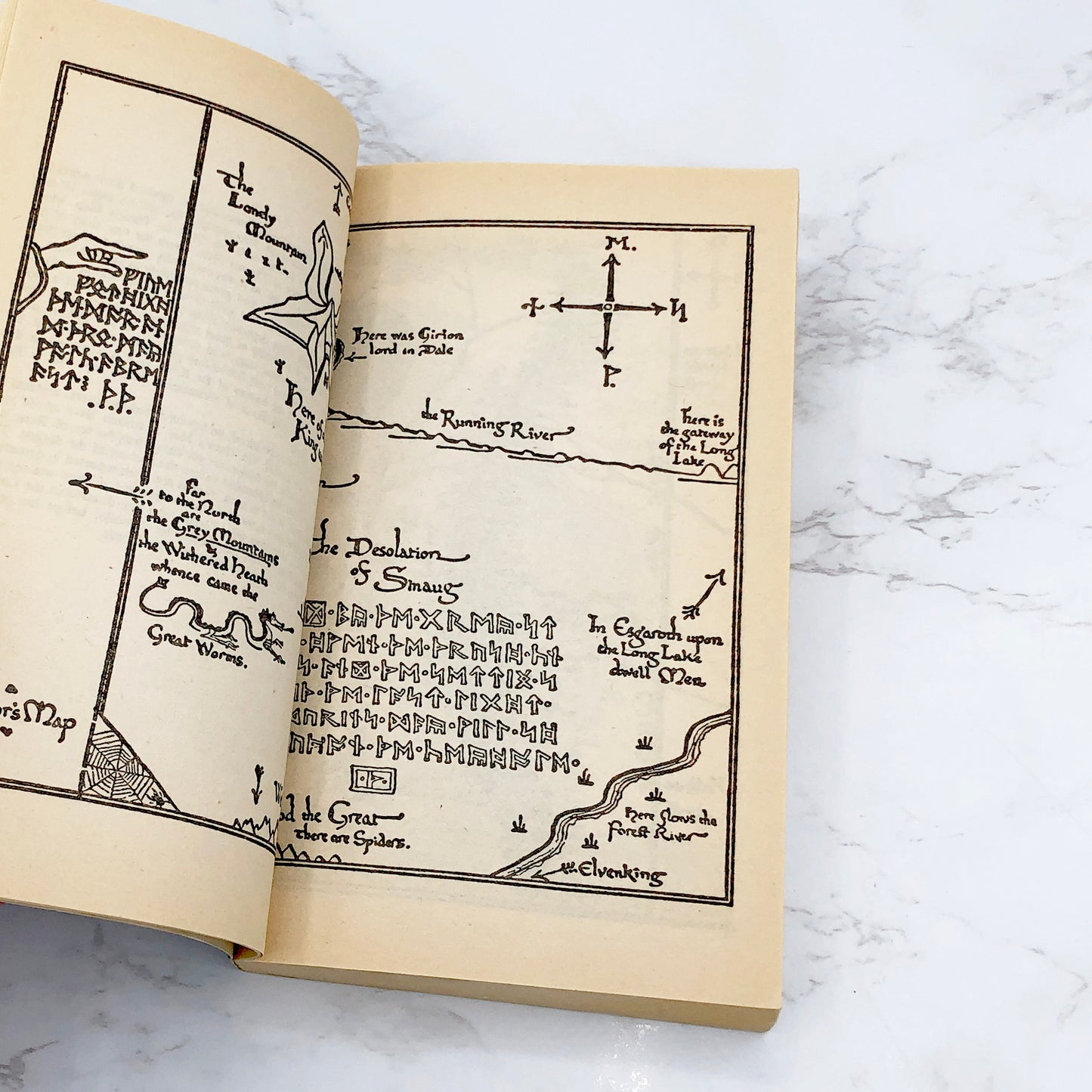 The Hobbit by J.R.R. Tolkien [1982 PAPERBACK] • Revised Edition • Ballantine