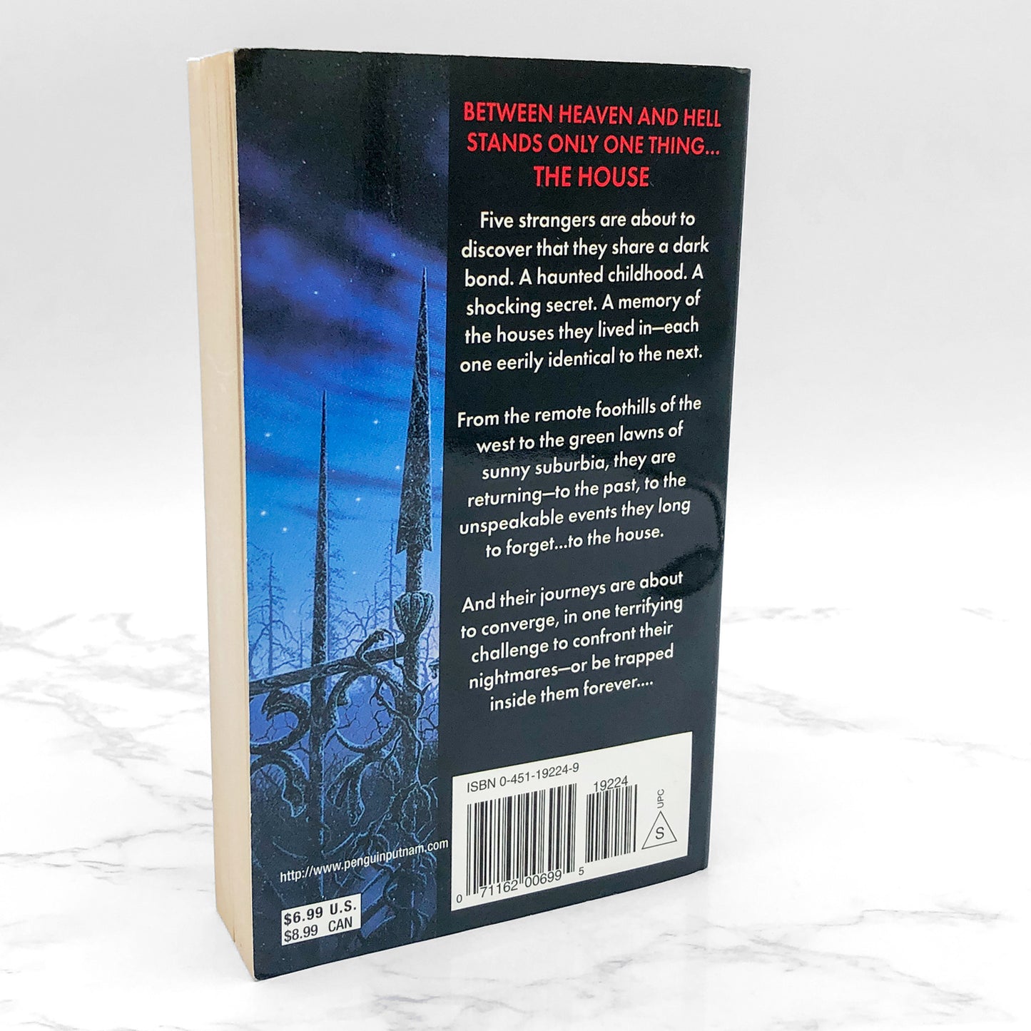 The House by Bentley Little [FIRST EDITION PAPERBACK] 1999 • Signet Horror • Mint!