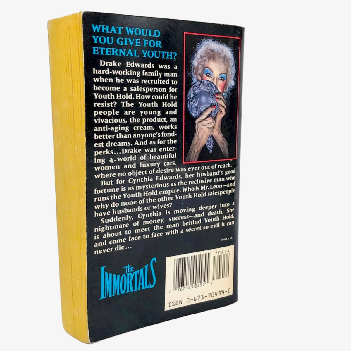 The Immortals by Andrew Neiderman [FIRST EDITION • FIRST PRINTING] 1991 • Pocket