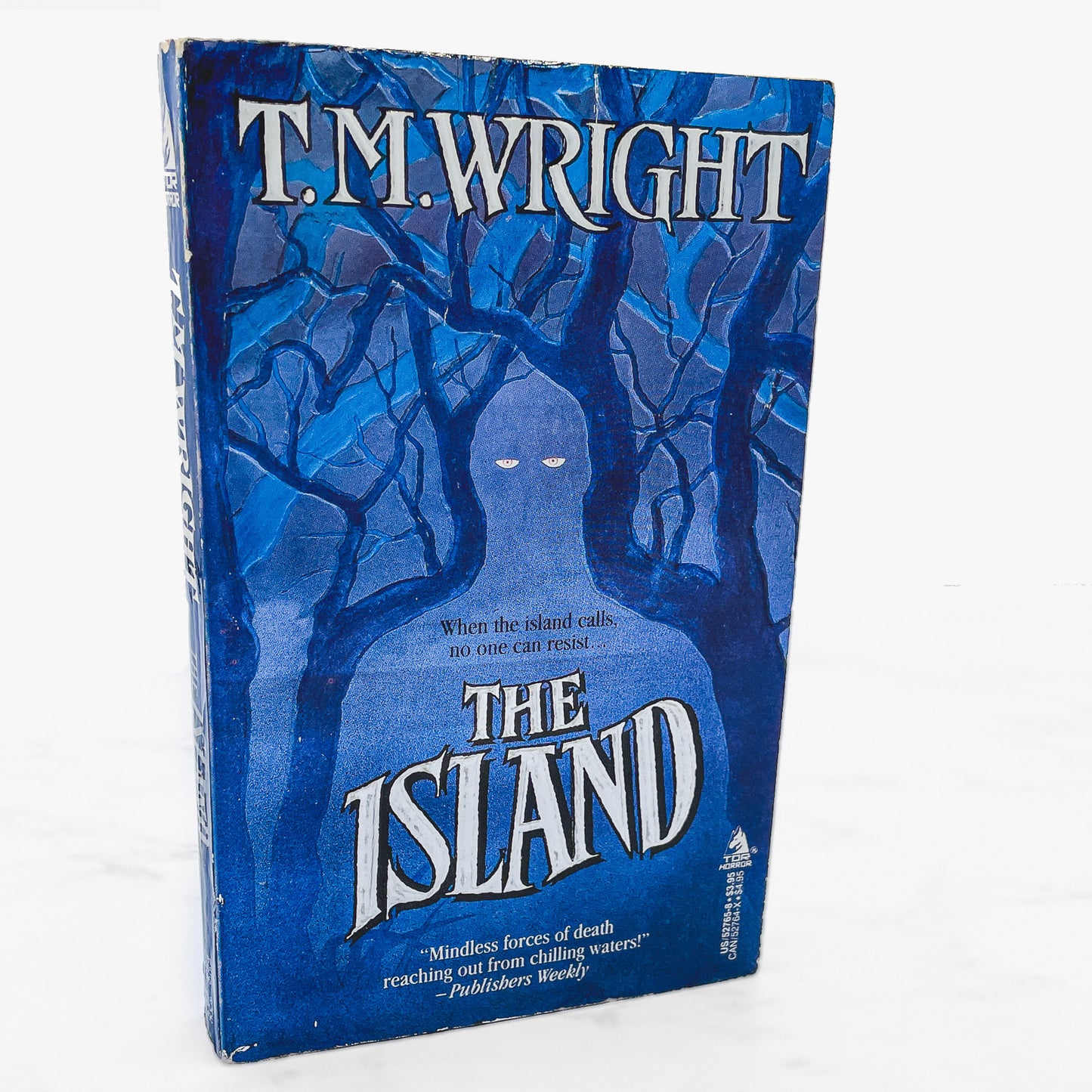 The Island by T.M. Wright [FIRST PAPERBACK PRINTING] 1988 • TOR Horror