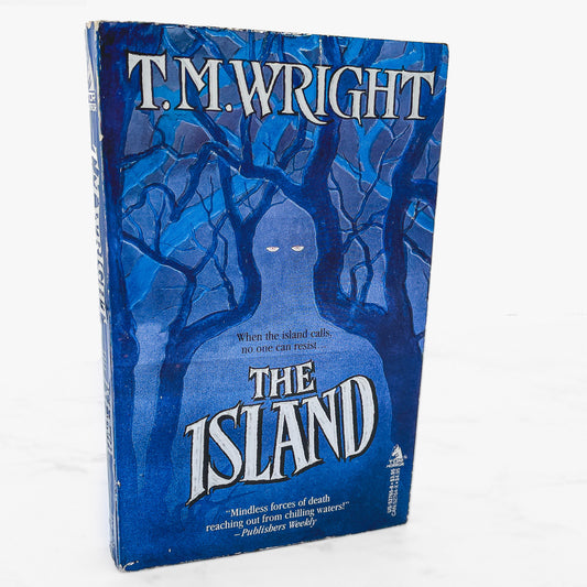 The Island by T.M. Wright [FIRST PAPERBACK PRINTING] 1988 • TOR Horror