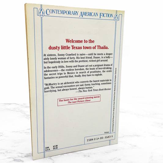 The Last Picture Show by Larry McMurtry [TRADE PAPERBACK] 1986 • Penguin