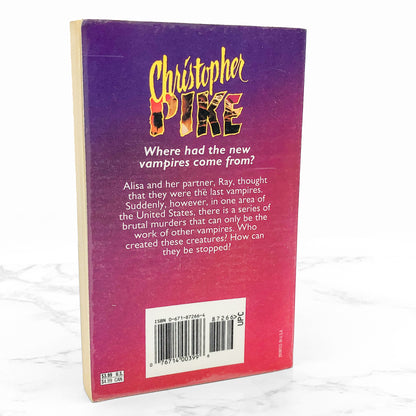 The Last Vampire #2: Black Blood by Christopher Pike [FIRST EDITION PAPERBACK] 1994 • Pocket