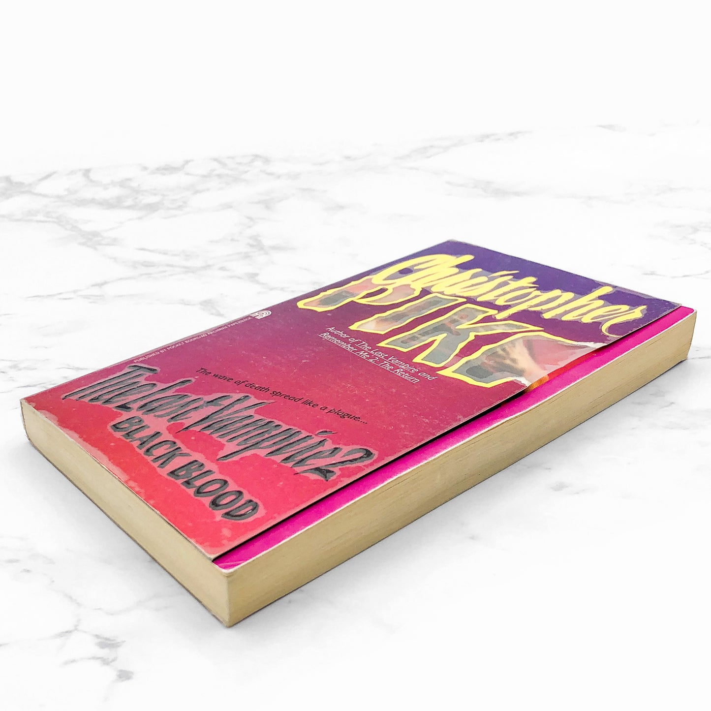 The Last Vampire #2: Black Blood by Christopher Pike [FIRST EDITION PAPERBACK] 1994 • Pocket