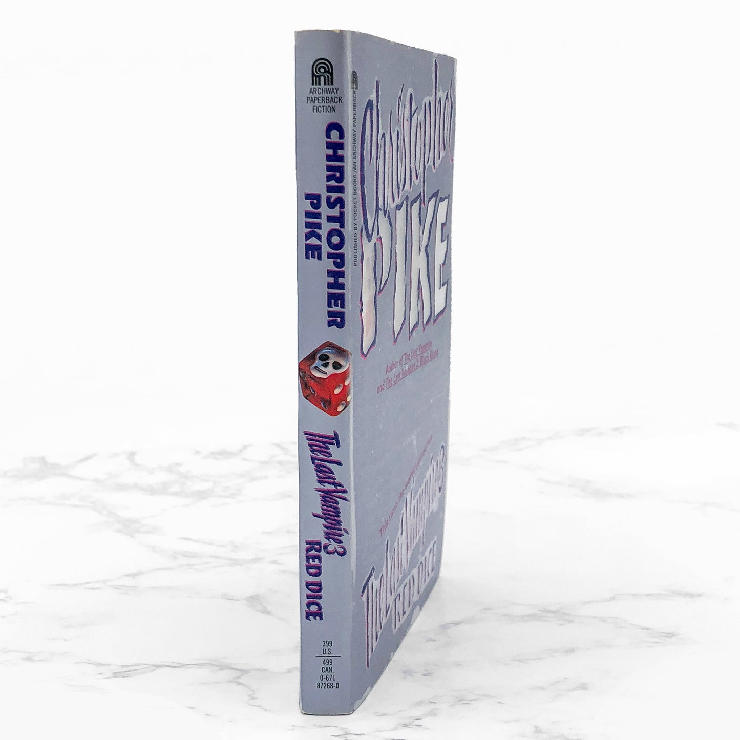 The Last Vampire #3: Red Dice by Christopher Pike [FIRST EDITION PAPERBACK] 1995 • Pocket