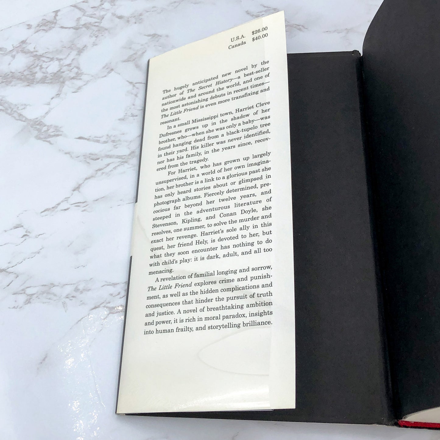 The Little Friend by Donna Tartt [FIRST EDITION • FIRST PRINTING] 2002 • Knopf