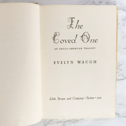 The Loved One by Evelyn Waugh [FIRST EDITION • FIRST PRINTING] 1948 • Little Brown & Co.
