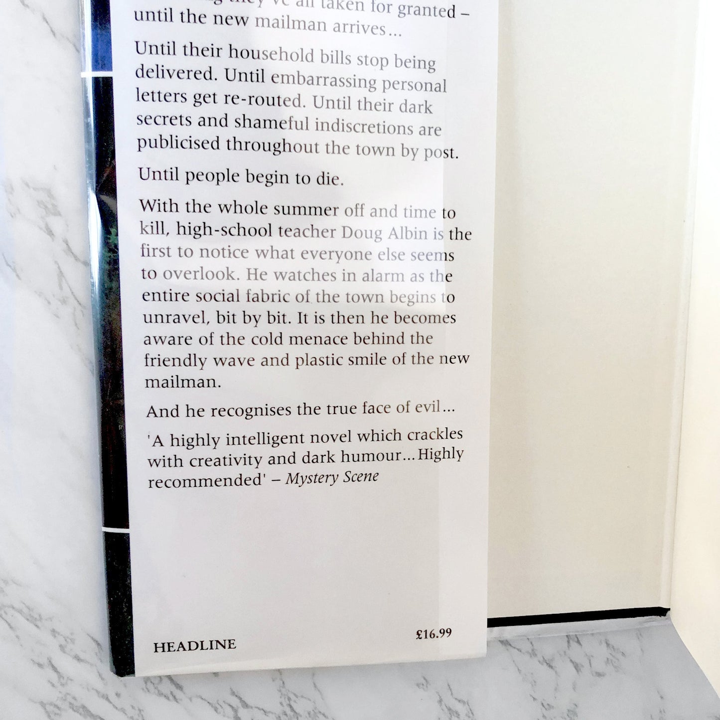 The Mailman by Bentley Little [U.K. FIRST EDITION • FIRST PRINTING] 1994 • Headline