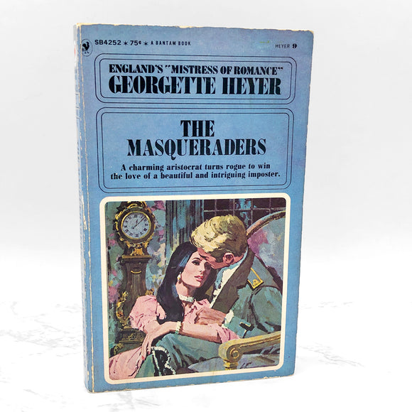 The Masqueraders by Georgette Heyer [FIRST U.S. PAPERBACK PRINTING] 1969 • Bantam Books